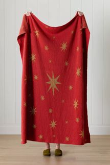 New York City Ballet Cotton Knit Icon Throw Blanket