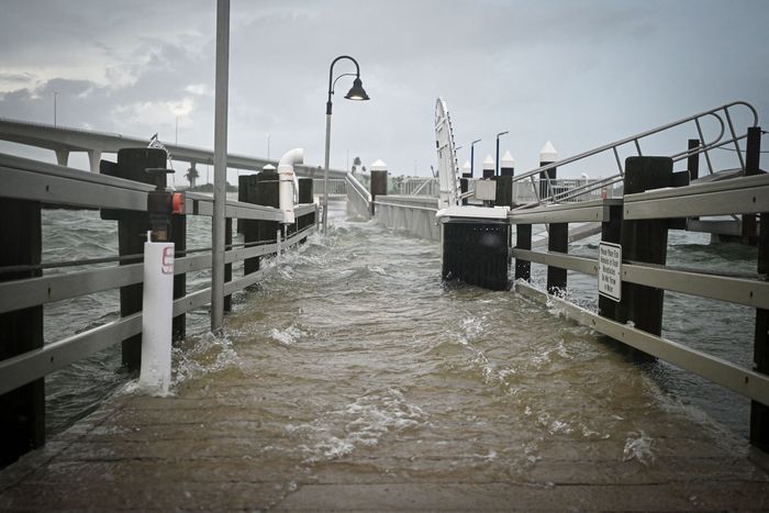 Photos: Hurricane Idalia Makes Landfall As Category 3 Storm