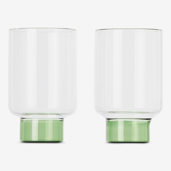 Hudson Wilder Green Aita Tall Glass Set