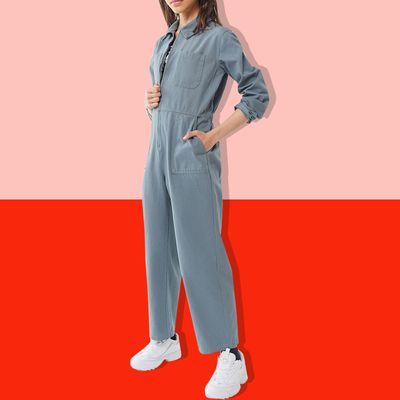 Sassy Gal Denim Jumpsuit – The Vault Co.