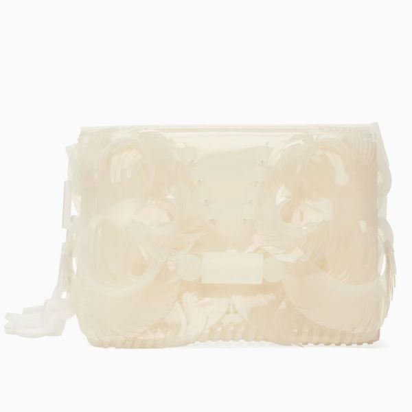 MAME KUROGOUCHI White Mini Sculptural Chain Bag