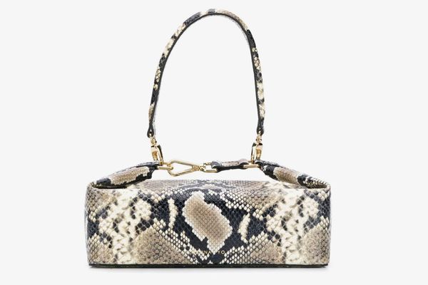 Rejina Pyo Olivia Snake-Effect Box Bag