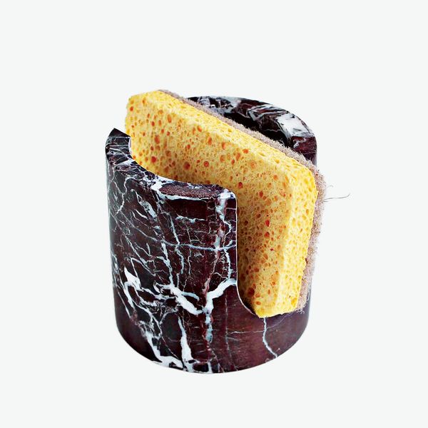 Nawgnail Natural Marble Sponge Holder