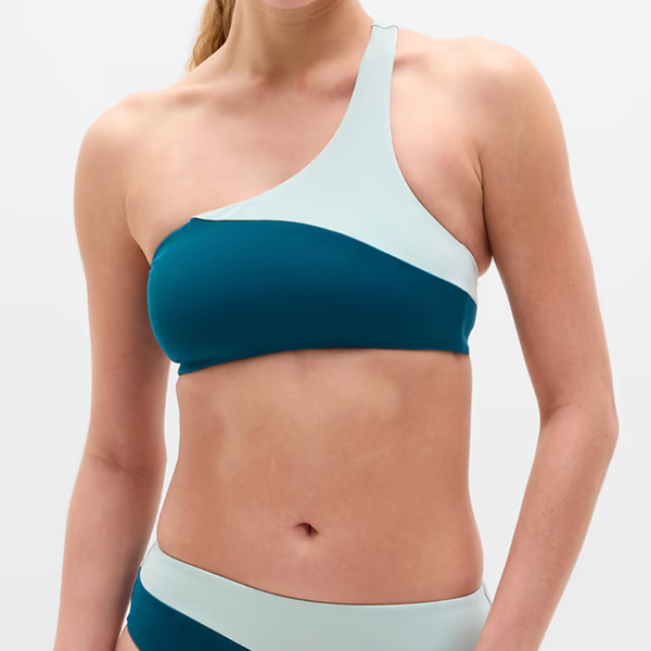 Athleta Shoreline Asymmetrical Bikini Top