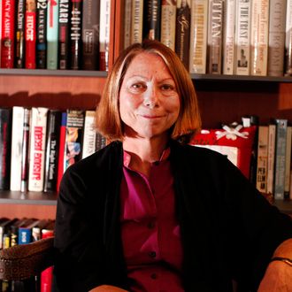 New York Times Executive Editor Jill Abramson poses for a photo during an interview in New York September 21, 2011.