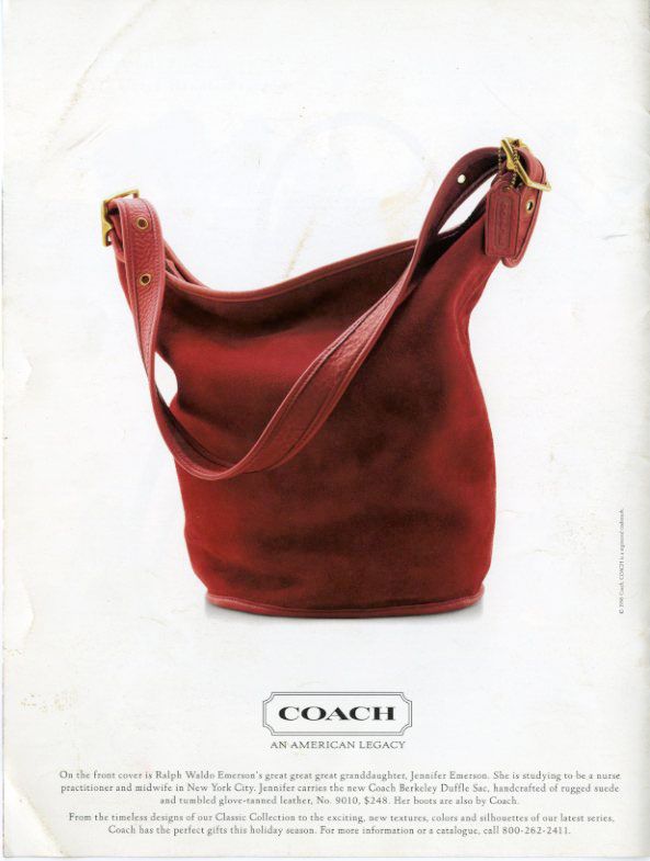 VINTAGE COACH BAG COLLECTION (UPDATED COLLECTION) 