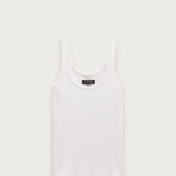 J.Crew Perfect rib scoopneck tank top