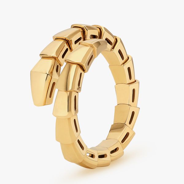 Bulgari Serpenti Viper แหวนทองคำ