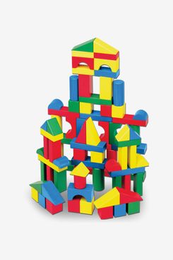 Melissa & Doug 100-Piece Wood Blocks Set