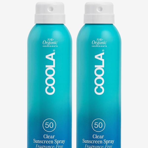 Coola Clear Sunscreen Spray SPF 50 - Set of 2