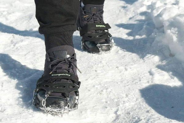 snow shoe boot spikes