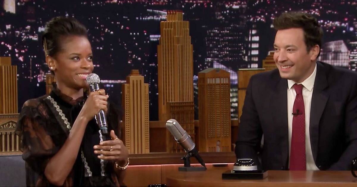 Letitia Wright Spit A Vibranium-Level Freestyle on Fallon