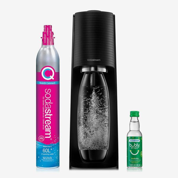 SodaStream Terra Sparkling Water Maker with CO2, DWS Bottle, and Bubly Drop