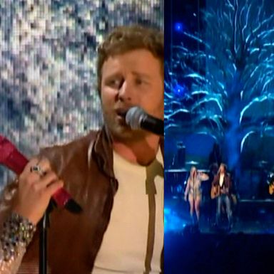 Was Miranda Lambert and Dierks Bentley's performance a shot-for-shot remake of every episode of Nashville? Country Music: Where the Only Set Design Is an Old Tree.