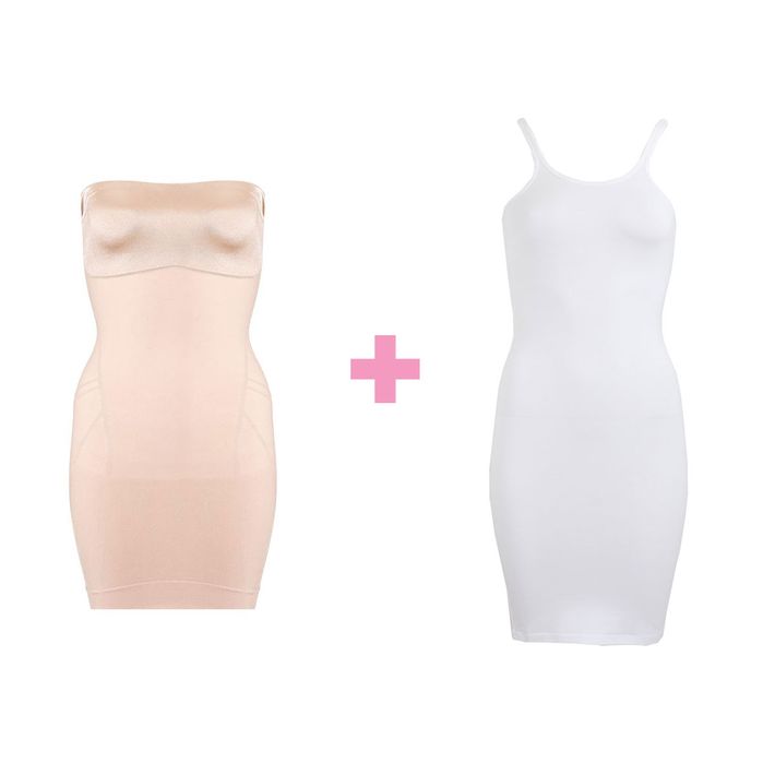 What color slip should you wear under a white dress? - Quora