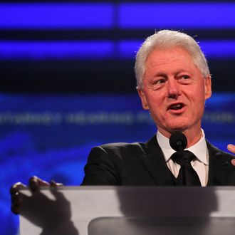 ST. PAUL, MN - JULY 24: Former President Bill Clinton attends the Starkey Hearing Foundation's 