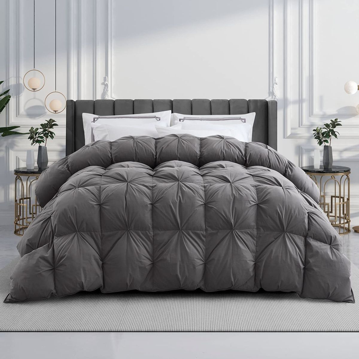 Queen down comforter set Clearance
