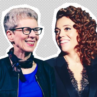 Terry Gross, Michelle Wolf.