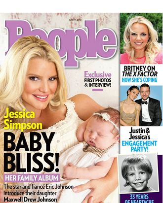 Jessica Simpson and Maxwell Drew Johnson.