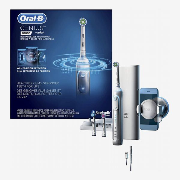 Oral-B 8000 Electronic Toothbrush, Black, Powered by Braun 