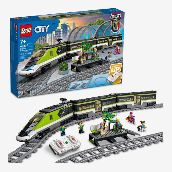 LEGO City Express Passenger Train Toy RC Lights Set