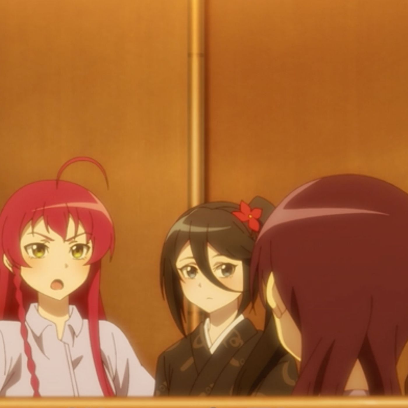 the devil is a part timer gif