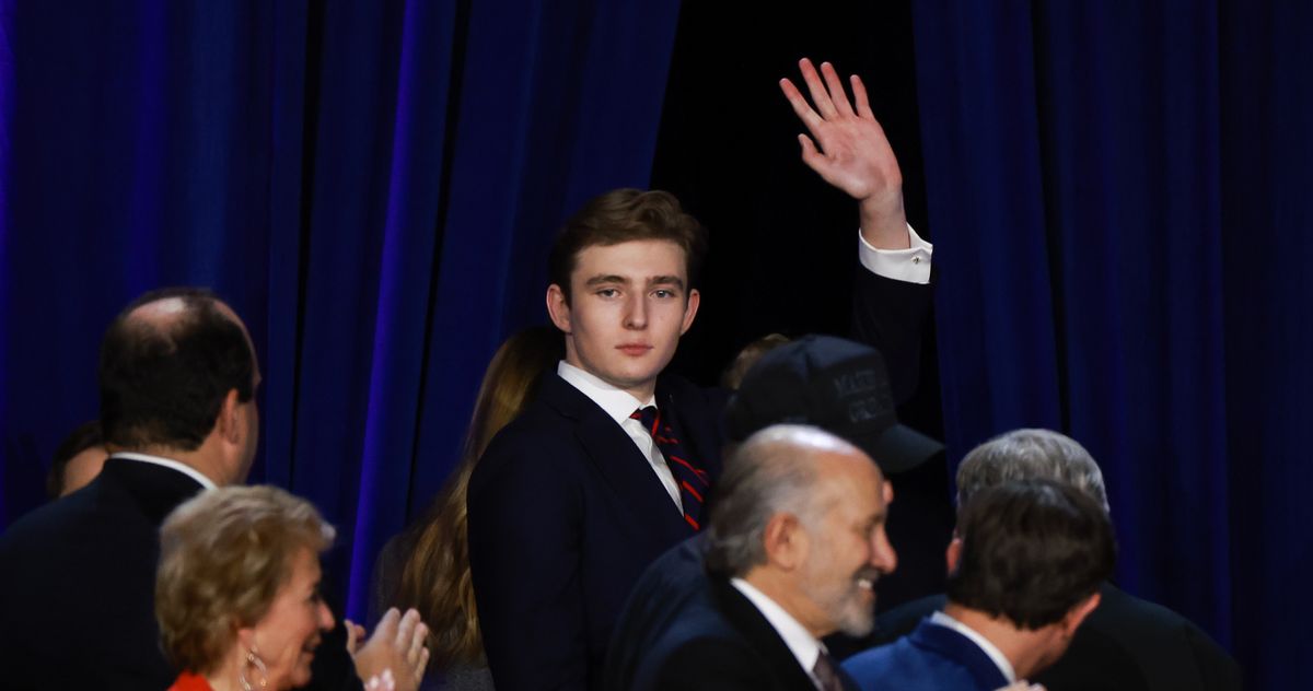 Footage of Barron Trump Speaking in 2024 Has Emerged