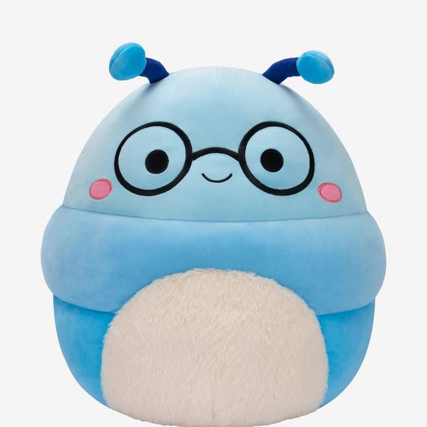 Squishmallows Large 16-Inch Blue Bookworm