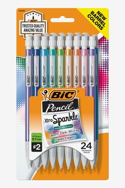 BIC Xtra Sparkle Mechanical Pencils, 24 Count