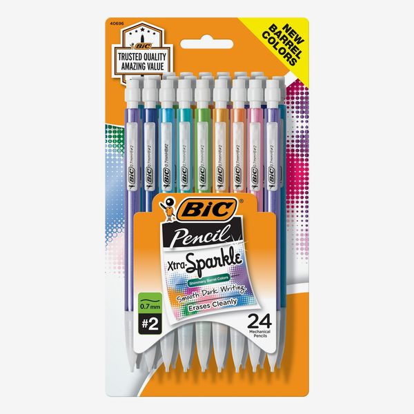 BIC Xtra Sparkle Mechanical Pencils, 24 Count