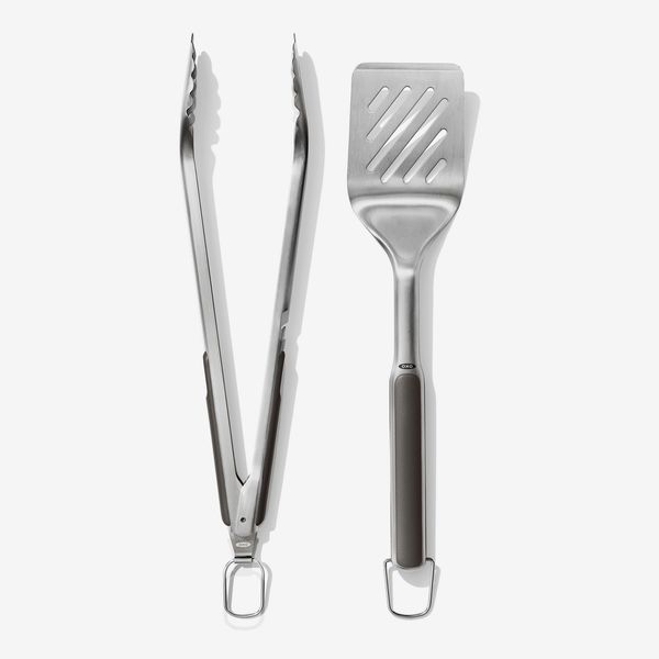 OXO Outdoor Grill Turner and Tongs Set