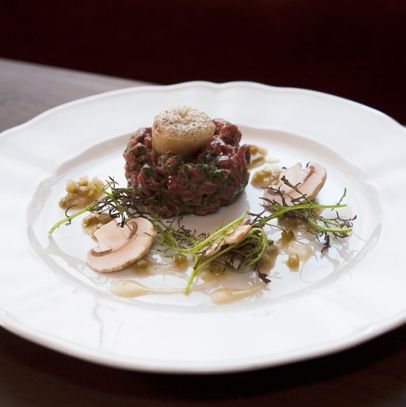 Beef Tartare Cressonniere, Bone Marrow