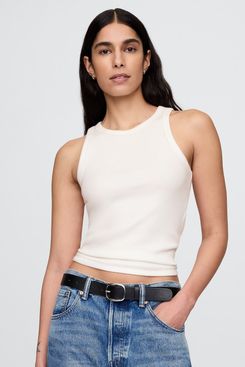 Gap Modern Rib Halter Tank Top
