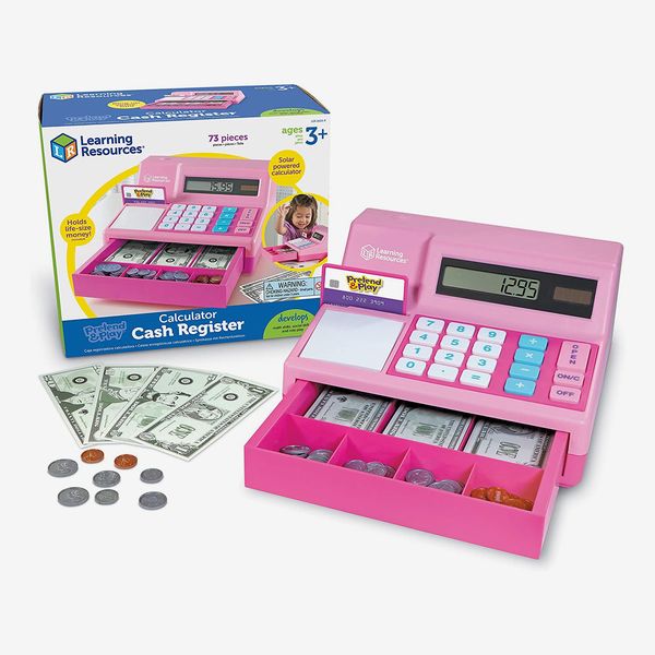 Learning Resources Pretend & Play Calculator Cash Register - Pink