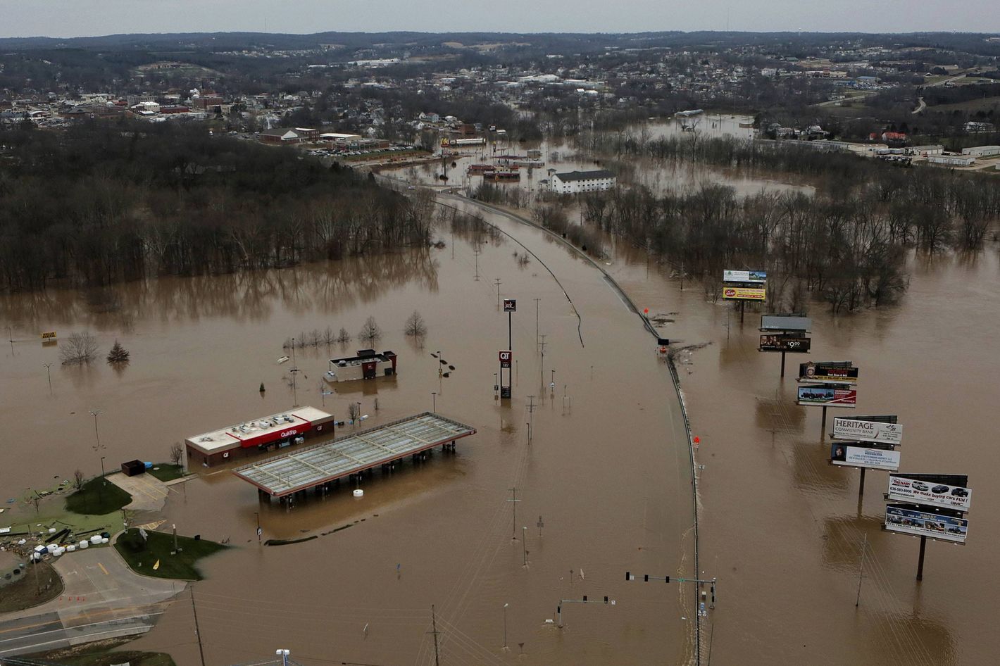 All of This Insane Flooding Is Making the Mississippi River Reach