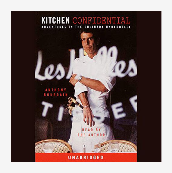 “Kitchen Confidential” read by Anthony Bourdain