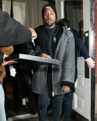 Kanye West Kicks Out the Press at Yeezy Season 5 New York Fashion