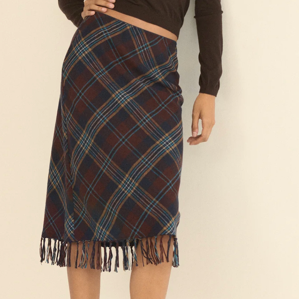 Doên Elowette Knotted Fringe Skirt
