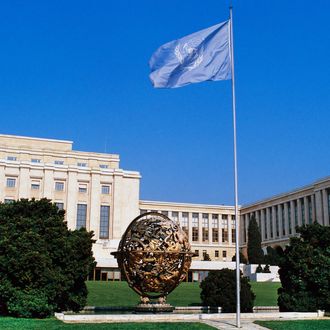 The United Nations building