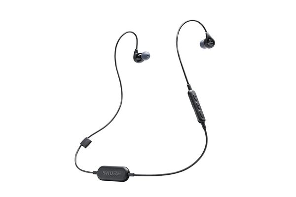 Shure SE112-K-BT1 Wireless Sound Isolating Earphones With Bluetooth Enabled Communication Cable