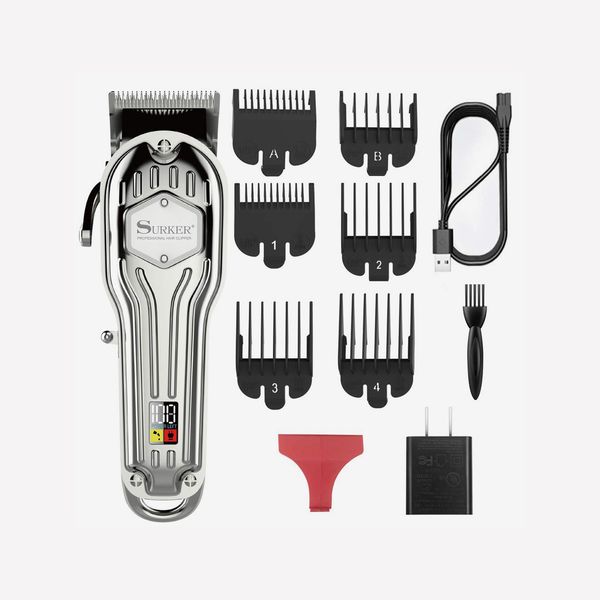 Hair Clipper Men's Electric Cordless Hair Trimmer Speed Adjustable  Professional Haircut Beard Trimmer Hair Cutting Machine Kit With Cutting  Head Four Attachment Combs | Professional Hair Trimmer Gold Clipper For Men  Rechargeable