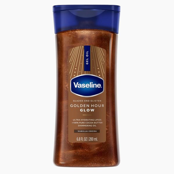 Vaseline Glazed and Glisten Golden Hour Body Gel Oil