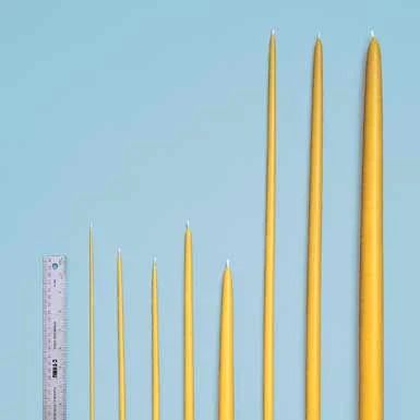 Holy Nativity Convent Large Lampadas, 1 Bundle of 8 candles