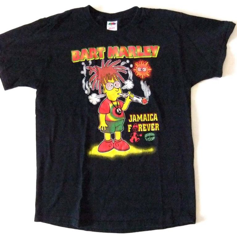 Revisiting ‘Simpsons’ Bartmania via Weird Knockoff T-shirts