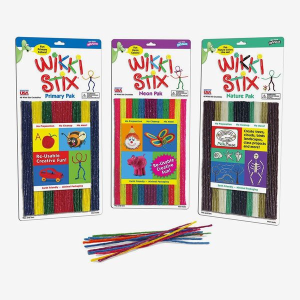 Wikki Stix - Triple Pak - Nature, Primary, Neon - 144 Pieces
