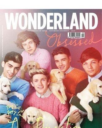 Wonderland Magazine 'Obsessed' With One Direction