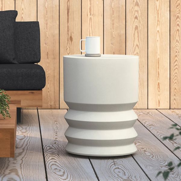 Article Pindo Outdoor Concrete Side Table