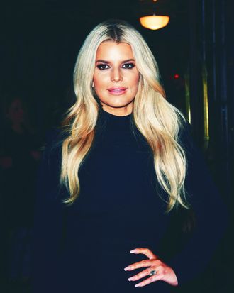 Jessica Simpson cuts a fashionable figure in Beverly Hills after