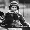 Michael Dukakis Riding in a Tank