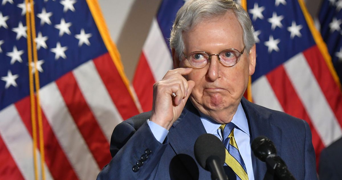 McConnell Preps New Skinny Stimulus Bill With Skinny Checks